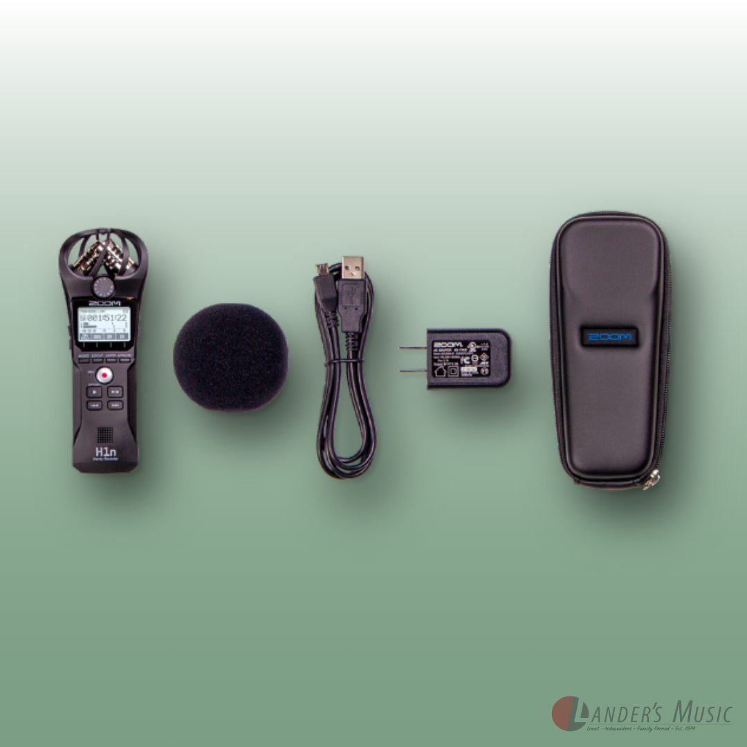 Zoom H1n Handy Recorder Value Pack