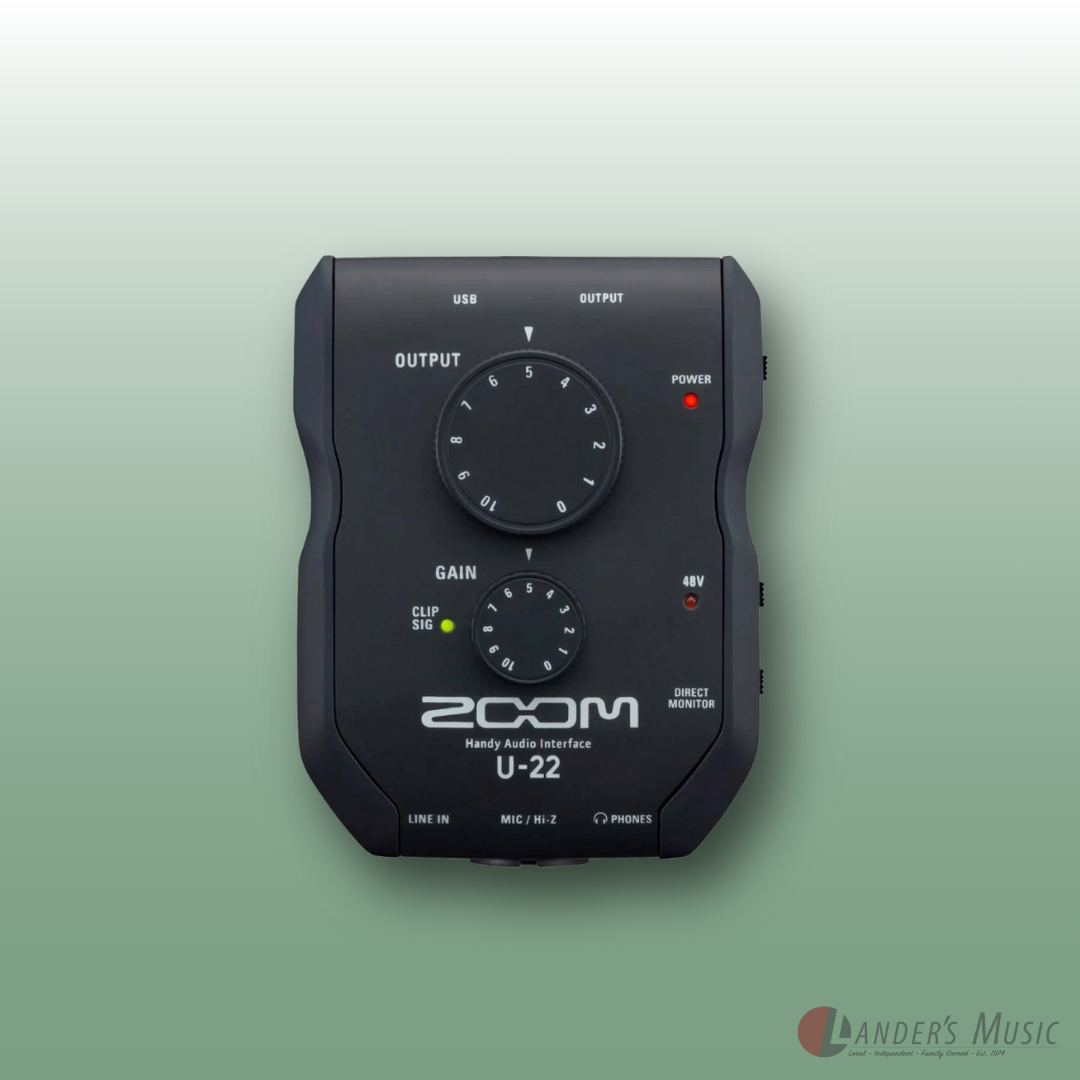 Zoom U-22 Stereo USB Handy Audio Interface
