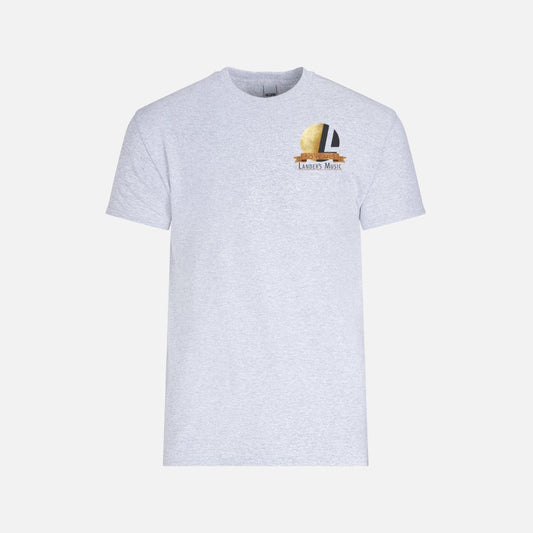Lander's Music 50th Anniversary Logo T-Shirt - Grey