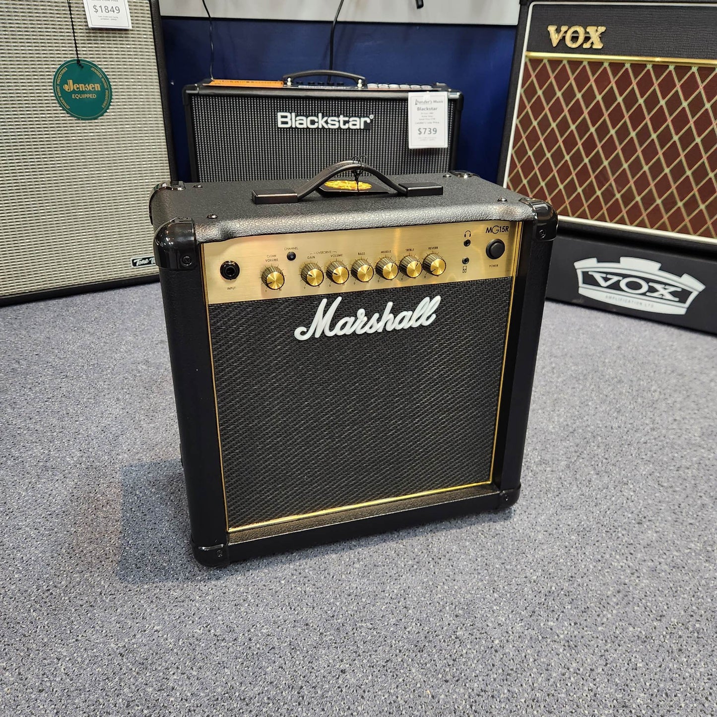 Marshall MG15GR Combo Guitar Amplifier