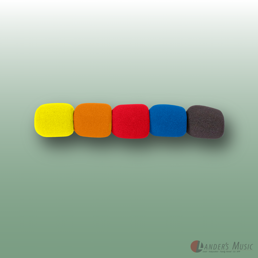 Microphone Windshield Multi Colour 5 Pack