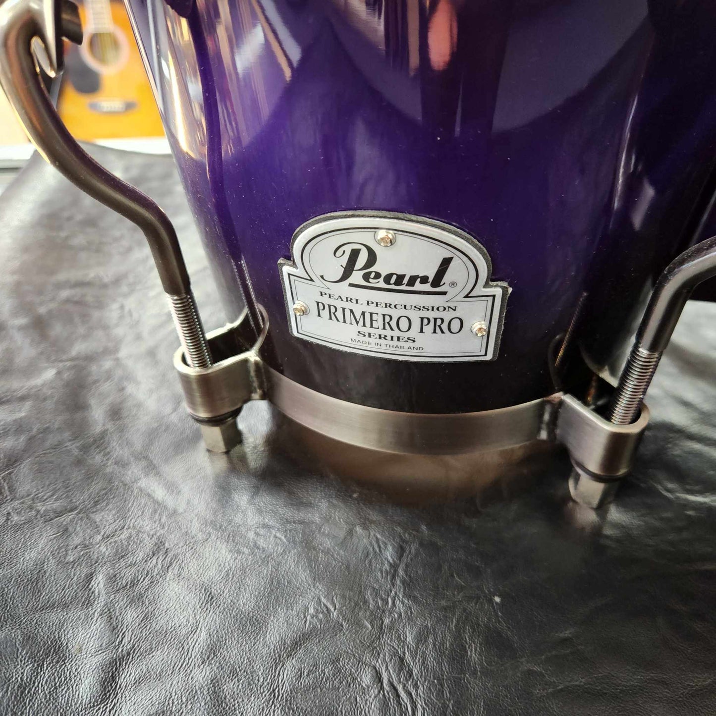 Pearl Wood Bongos Purple 7"+8.5"