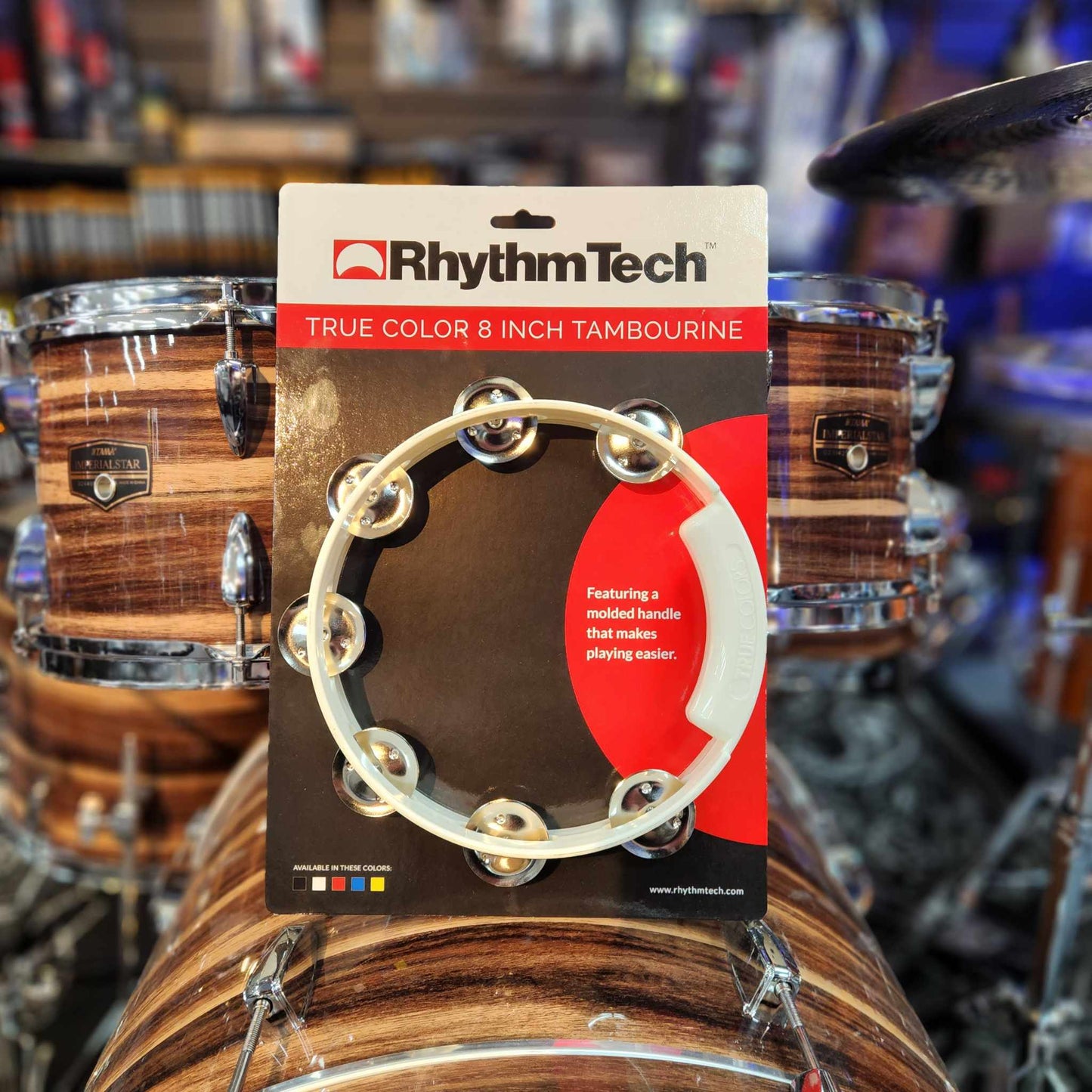 Rhythm Tech True Color 8 Inch Tambourine