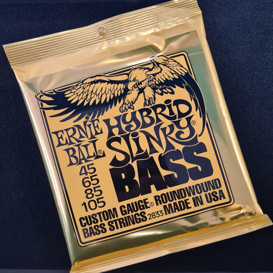 Ernie Ball Bass Roundwound Hybrid Slinky 45-105 Strings