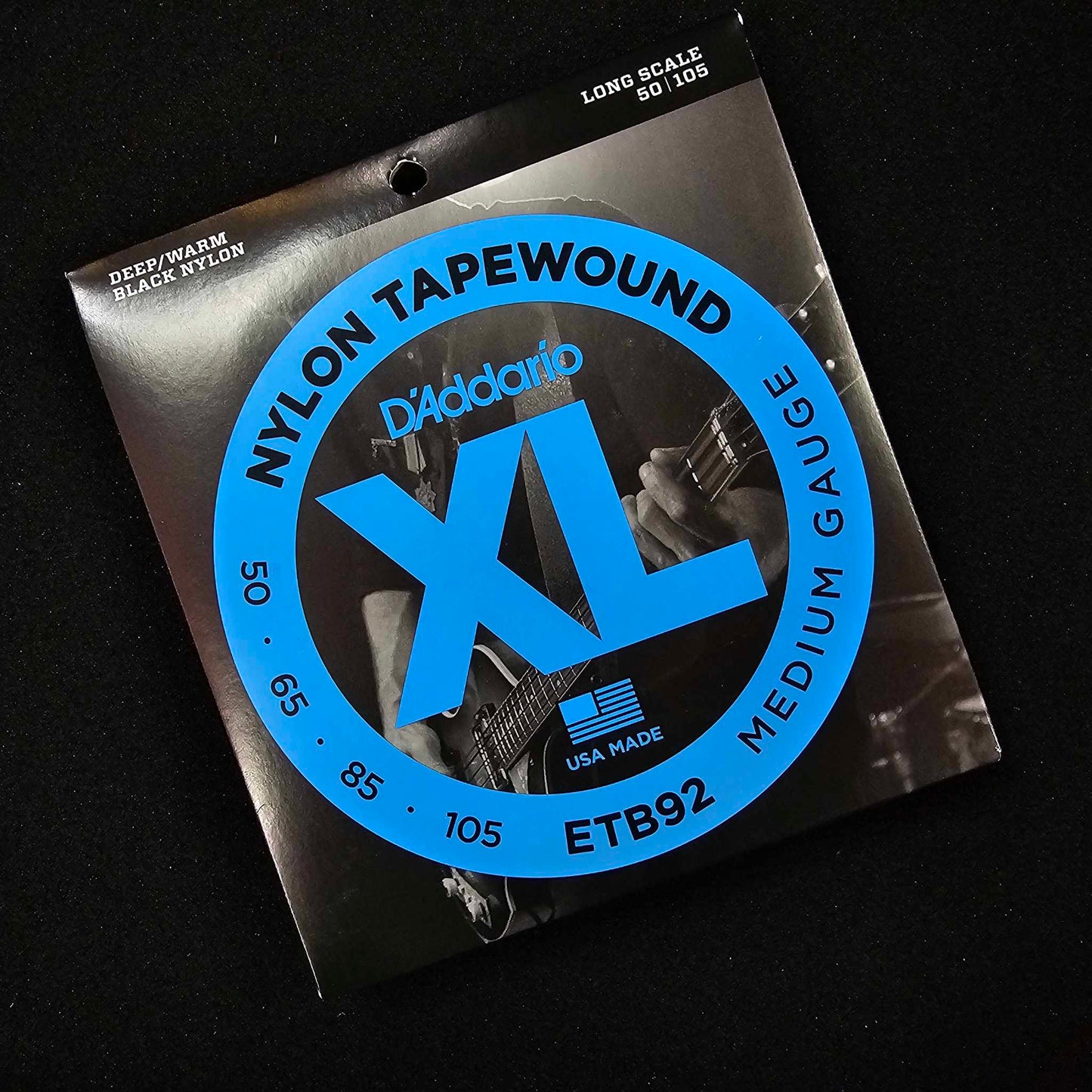D'addario Bass Tapewound 50-105 Strings