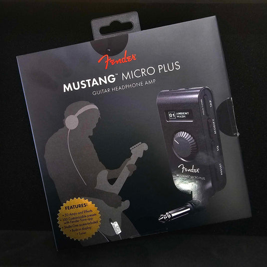 Fender Mustang Micro Plus Guitar Headphone Amp