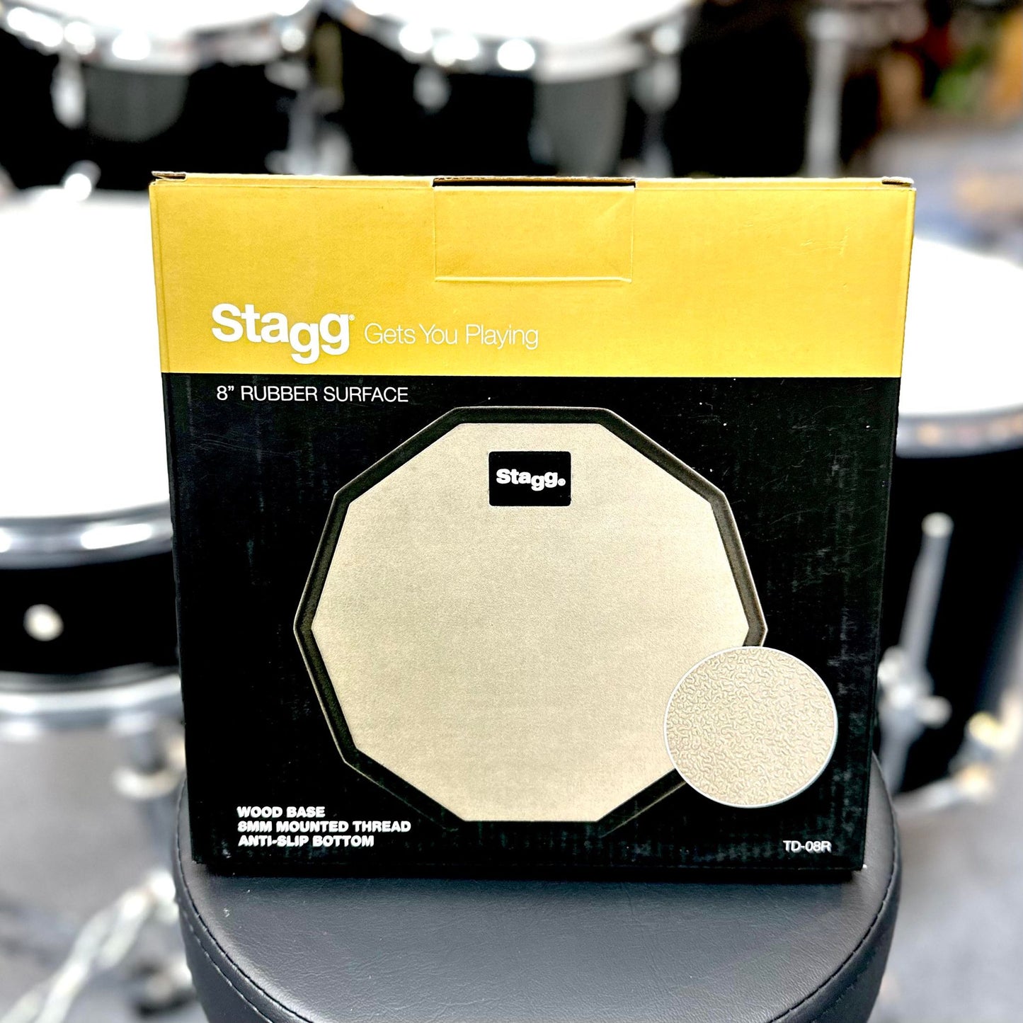 Stagg 8inch Practice Pad