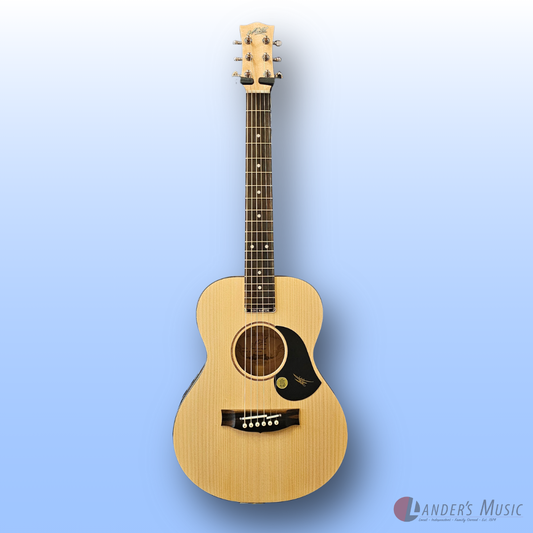 Maton EM-6 Mini Maton Electric/Acoustic Guitar with Hard Case