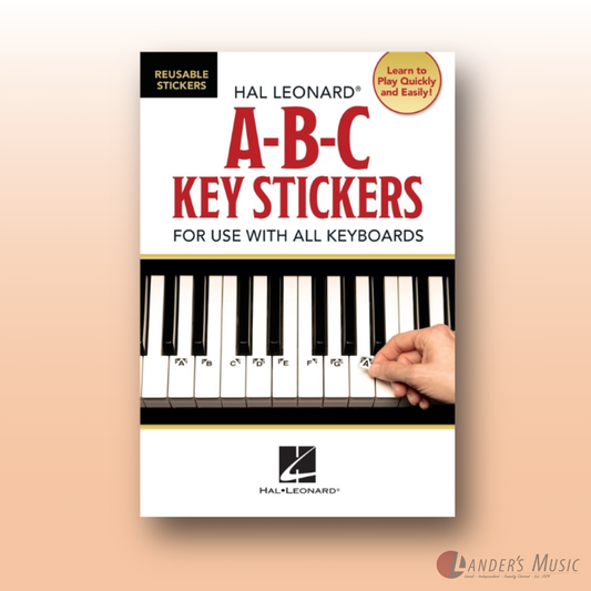 Hal Leonard ABC Key Stickers