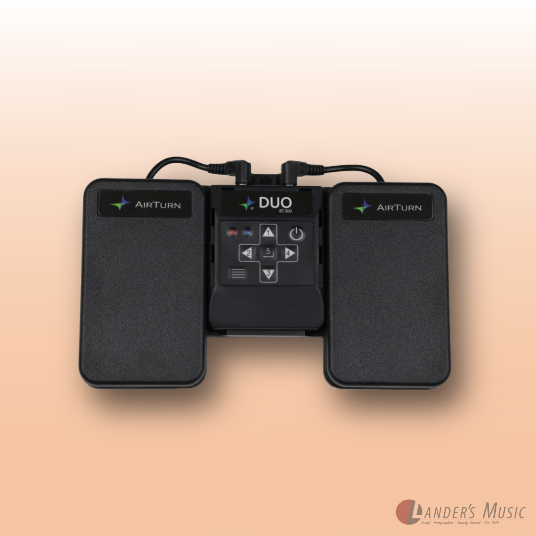 AirTurn DUO BT-500 With ATFS-2 Pedals