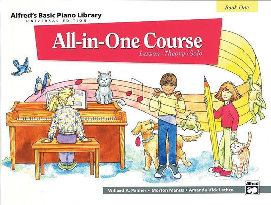 Alfred`s Basic Piano Library All-In-One Course