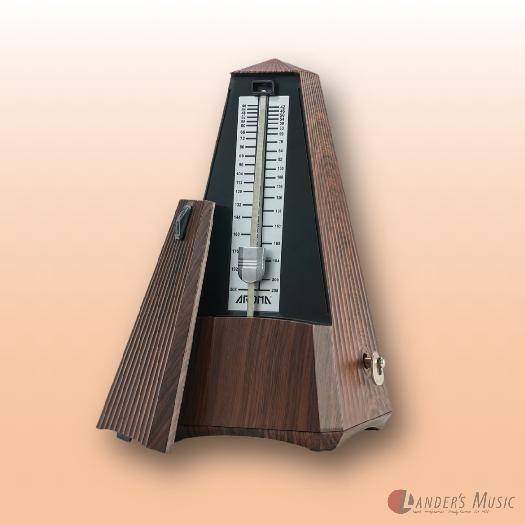 Aroma AM711WOOD Wood-Look Analog Metronome