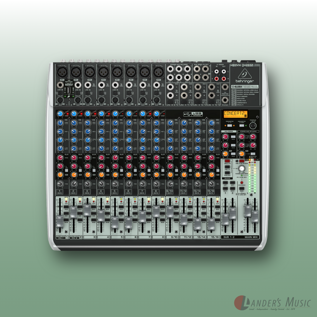 Behringer XENYX QX2222USB Mixer
