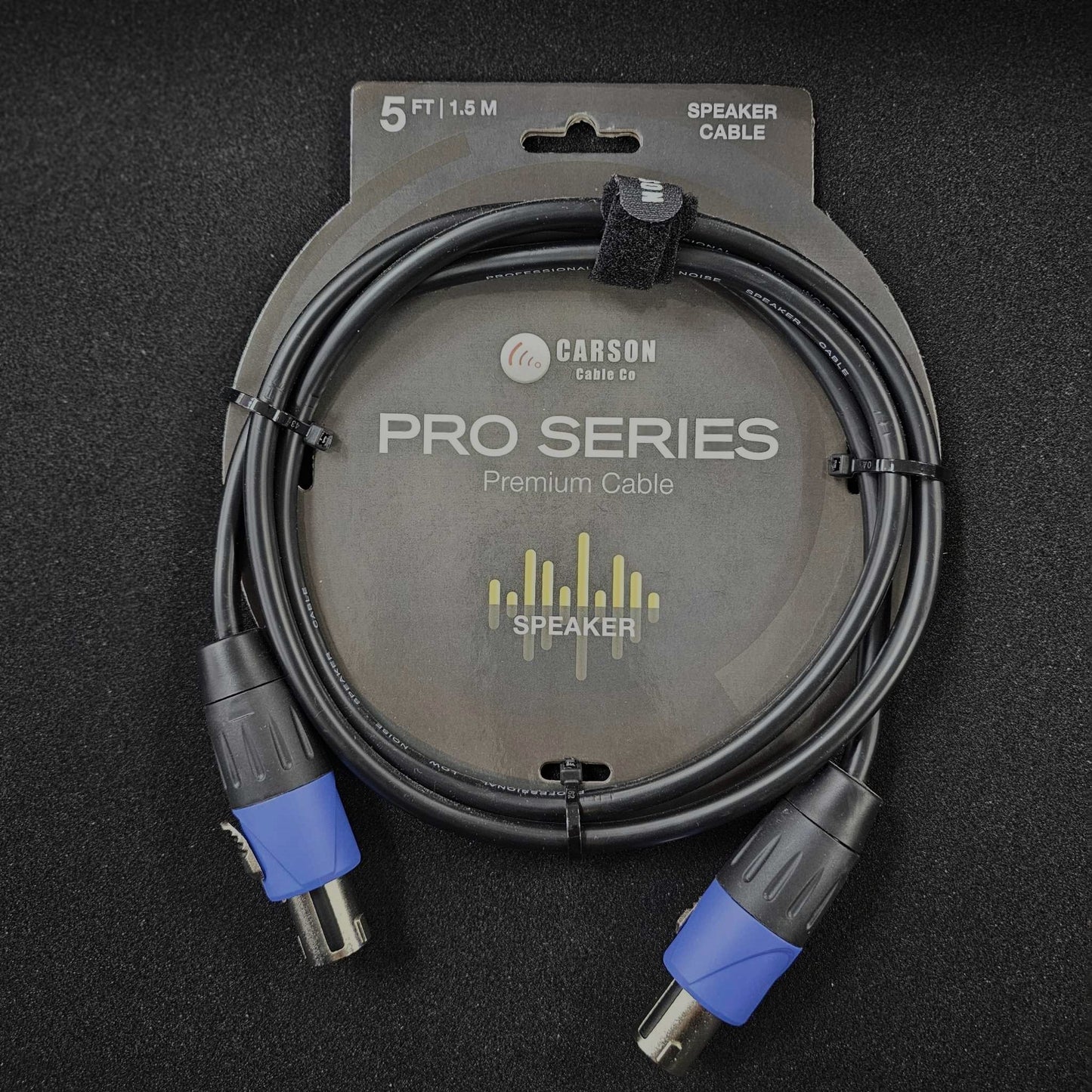 Carson Pro Series 5ft Speakon Speaker Cable