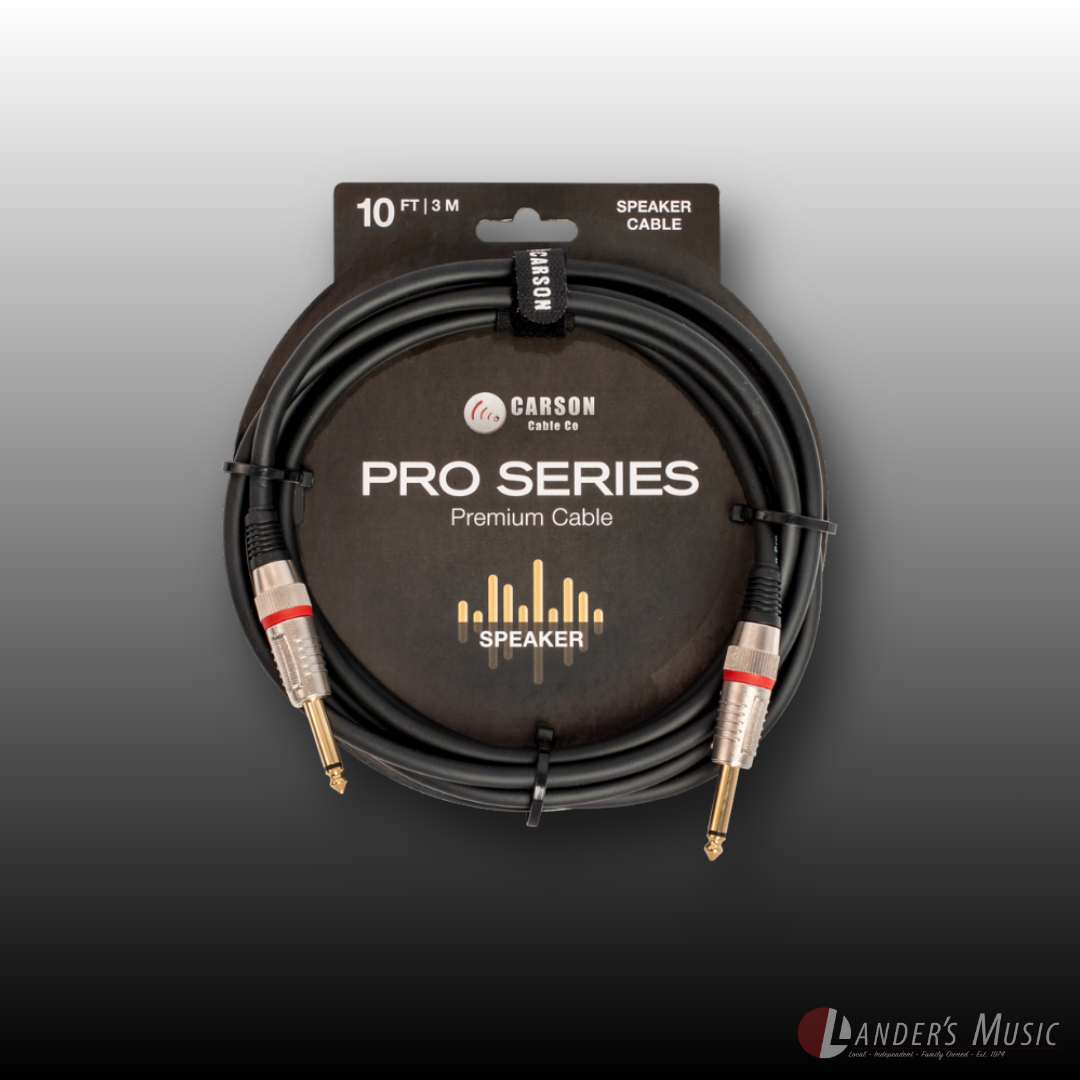 Carson Pro Series Jack to Jack Speaker Cable