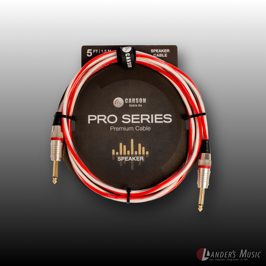 Carson Pro Series 5ft Speaker Cable