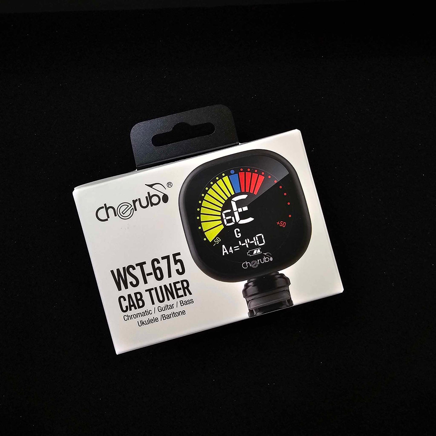 Cherub WST675B Rechargable Clip-On Tuner