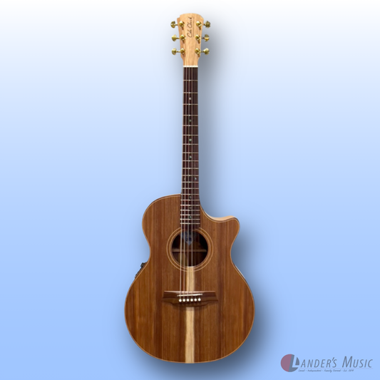 Cole Clark 'Angel' AN2EC Blackwood Acoustic/Electric Guitar With Hard Case
