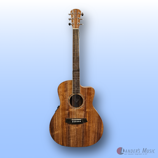 Cole Clark Studio Angel 1 Blackwood Electric/Acoustic Guitar with Case