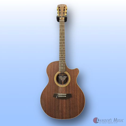 Cole Clark Studio Recording Angel 2 Rosewood Electric/Acoustic Guitar With Hard Case
