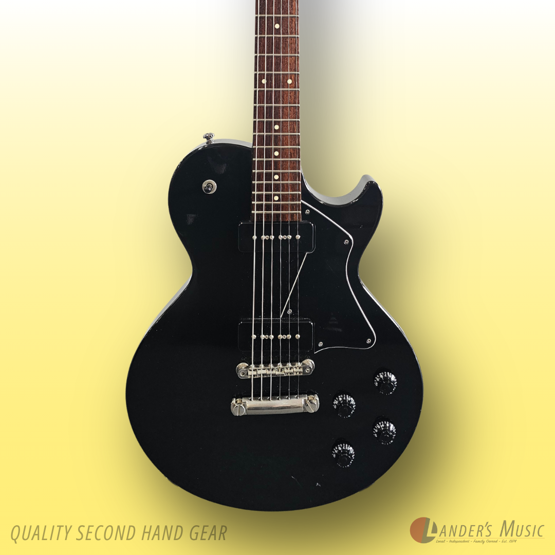 Second Hand - Collings 290 Series Honduran Mahogany Jet Black Electric Guitar with Hard Case