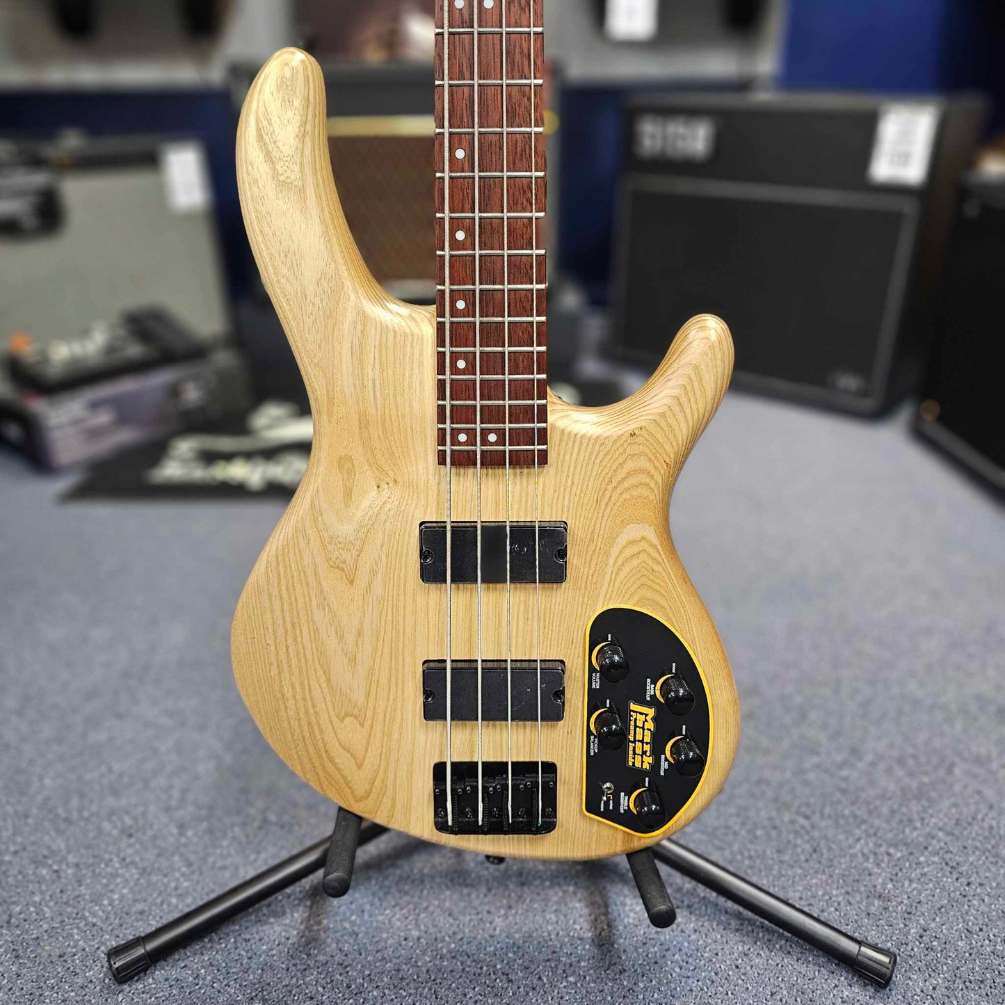 Cort Action Deluxe AS Open Pore Natural Bass Guitar