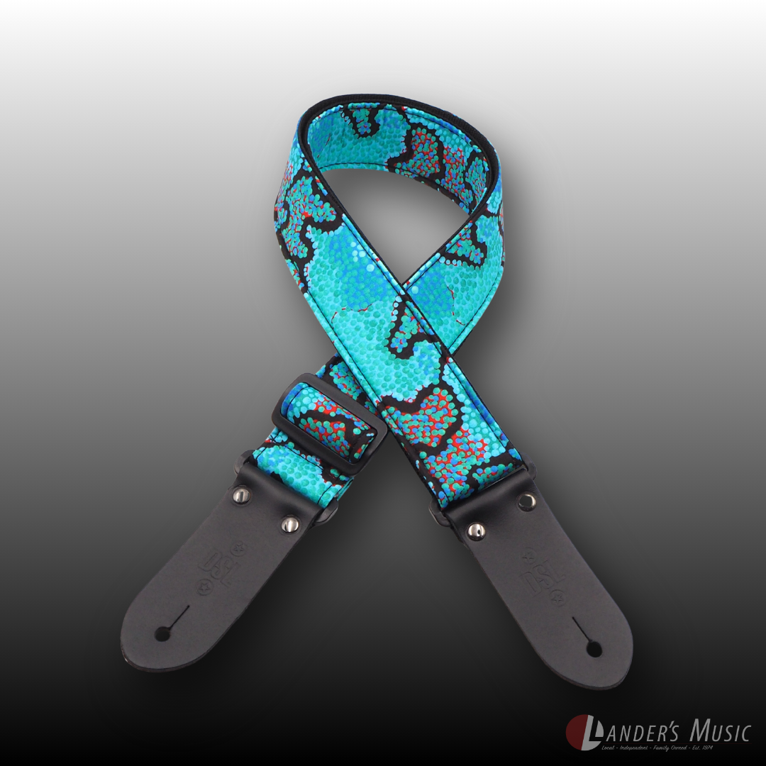DSL Aboriginal Art Guitar Straps