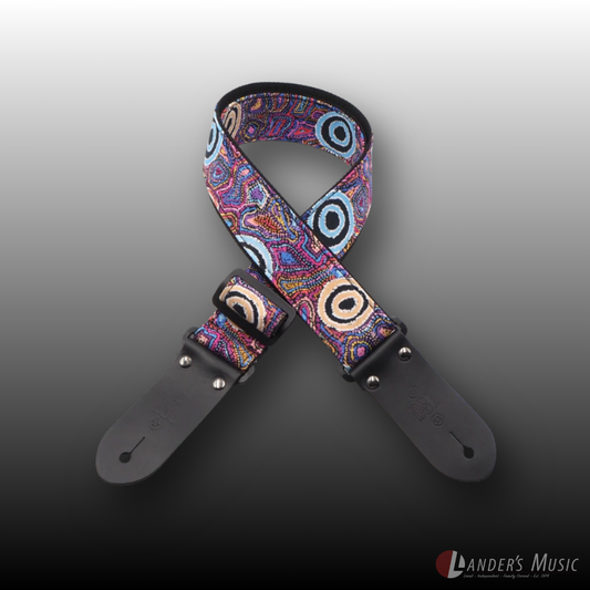 DSL Aboriginal Art Guitar Straps