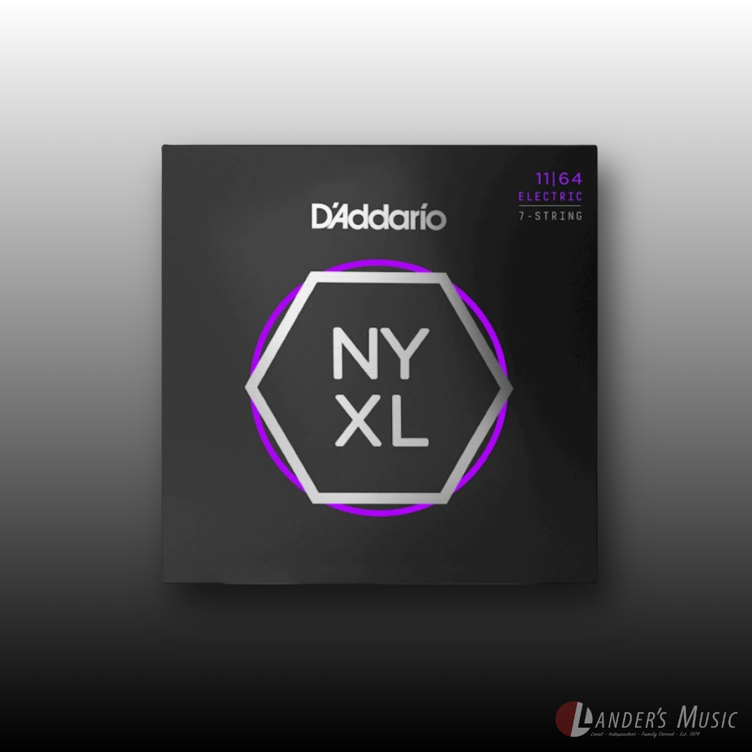 D'Addario NYXL 11-64 7 String Electric Guitar Strings