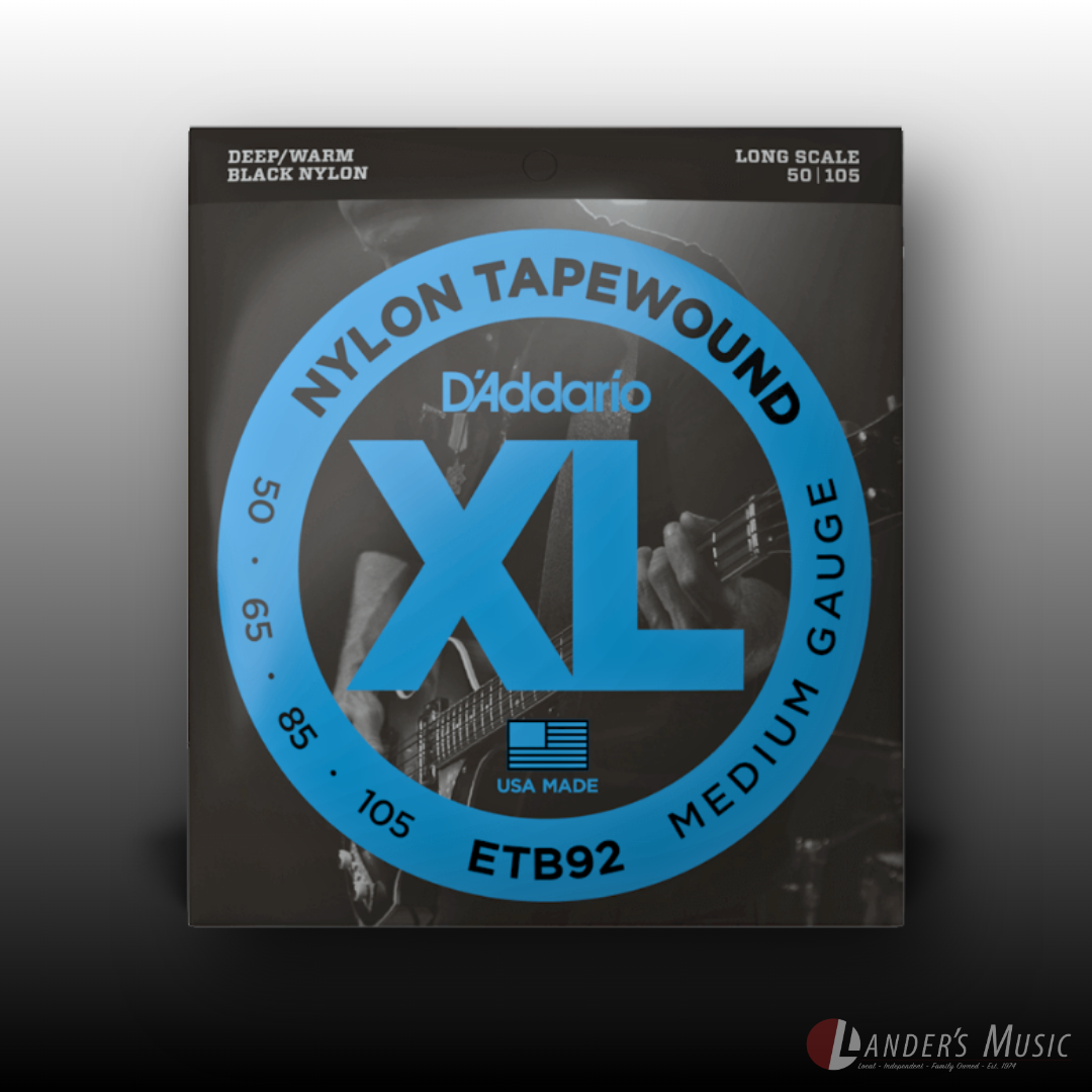 D'addario Bass Tapewound 50-105 Strings