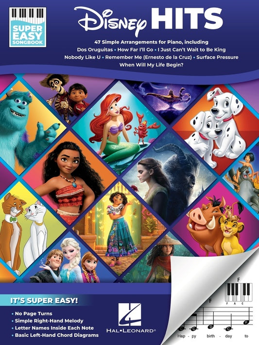 Disney Hits - Super Easy Songbook