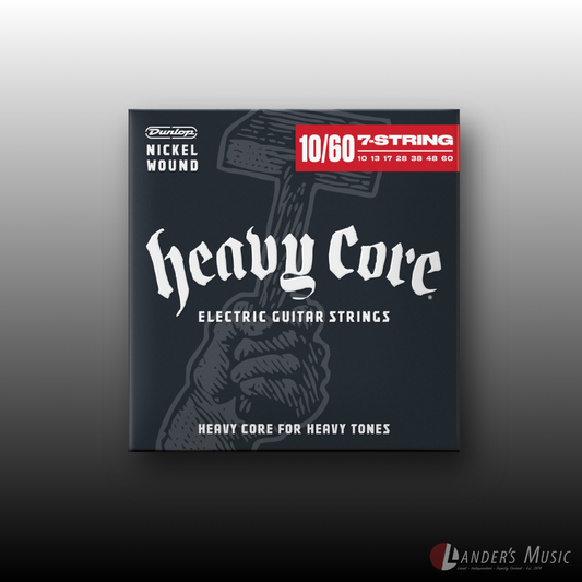 Dunlop Nickel Heavy Core 7 String 10-60 Electric Strings