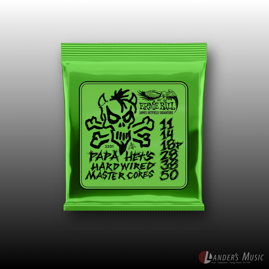 Ernie Ball Papa Hets Hardwired Master Cores Signature Strings 11-50 Gauge