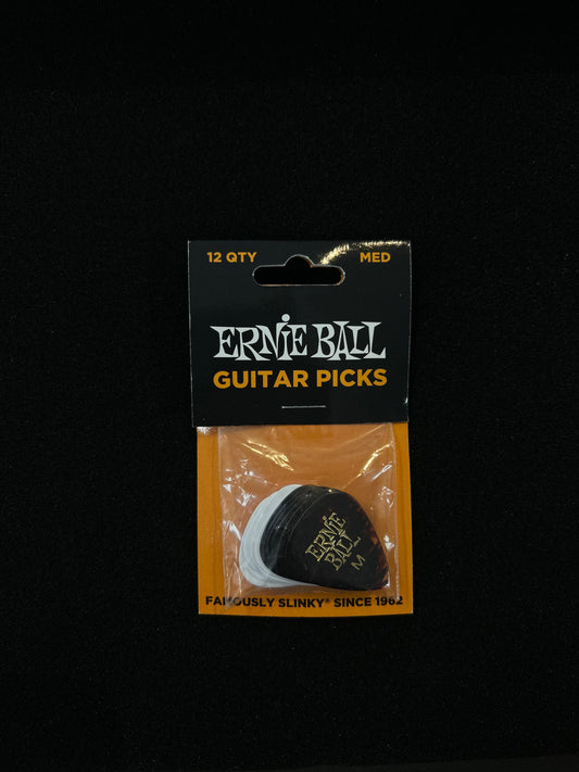 Ernie Ball Colours Pick 12 Packs