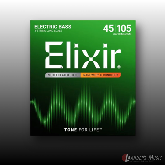 Elixir Nanoweb 45-105 Electric Bass Strings