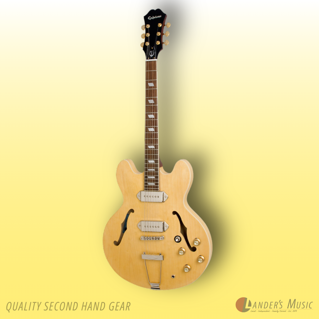 Second Hand - Epiphone 'Inspired By' John Lennon Casino Electric Guitar with Hard Case