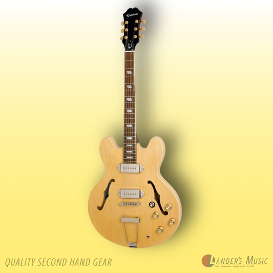 Second Hand - Epiphone 'Inspired By' John Lennon Casino Electric Guitar with Hard Case