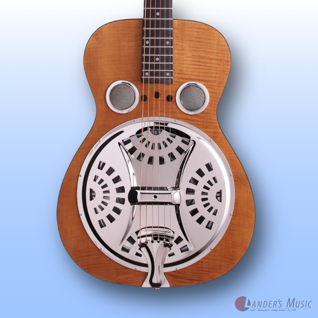Epiphine Dobro Hound Dog Deluxe Acoustic/ Electric Resonator Guitar