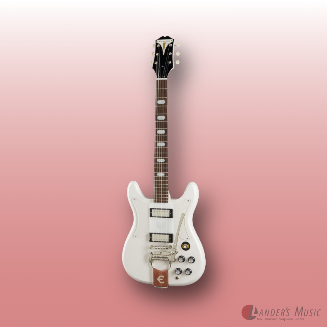 Epiphone Crestwood Custom in Polaris White Electric Guitar