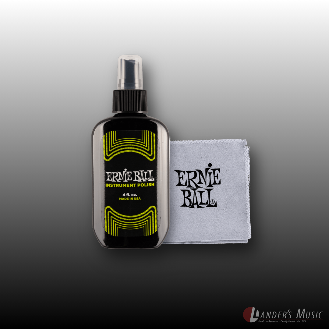 Ernie Ball Instrument Polish with Cloth