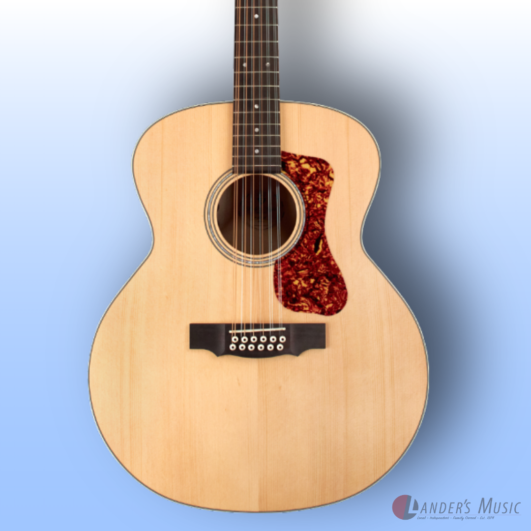 Guild Westerly Collection F-2512E Maple 12-String Electric/Acoustic Guitar With Deluxe Bag