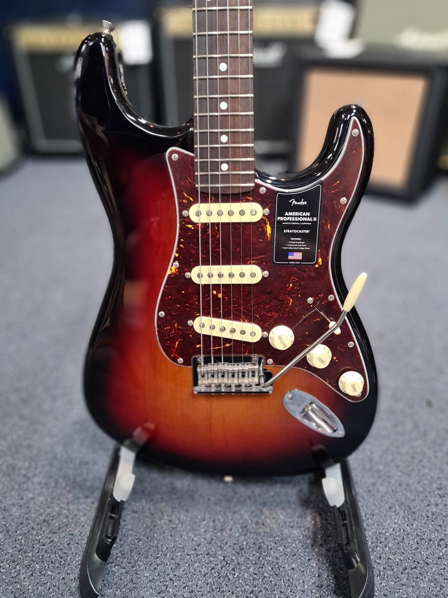 Fender American Professional II 3-Colour Sunburst Stratocaster