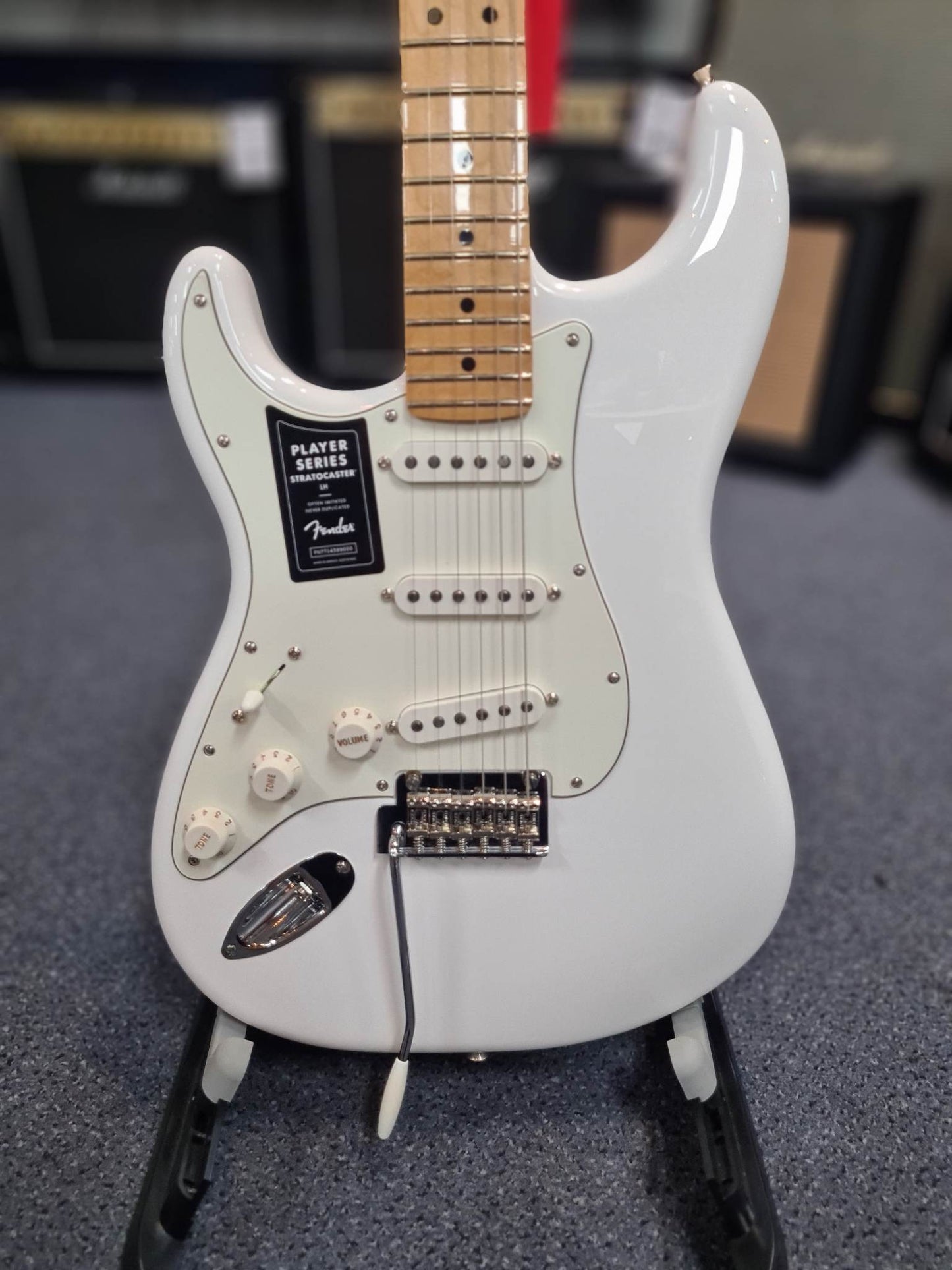 Fender Player Series Polar White Left-Handed Stratocaster