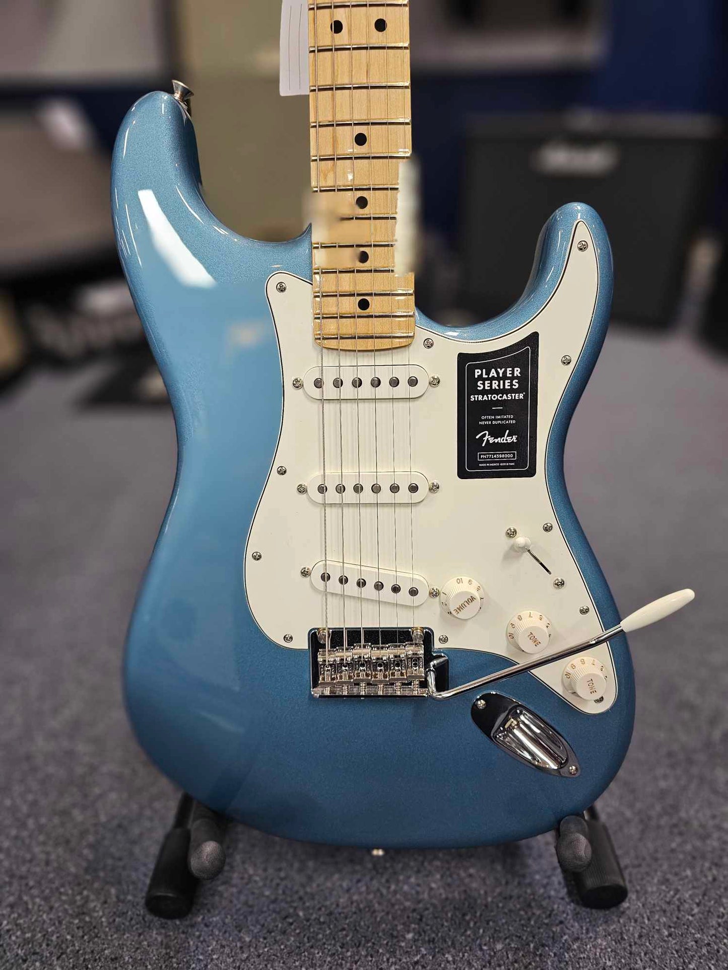 Fender Vintera II Series Lake Placid Blue Stratocaster Electric Guitar