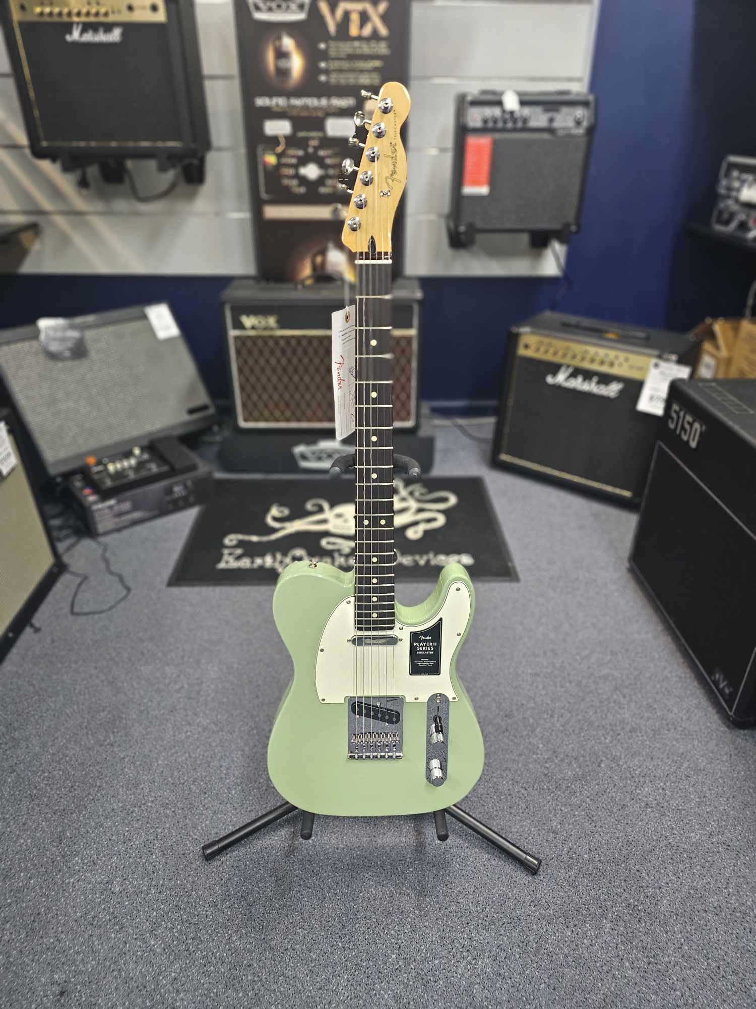 Fender Player II Telecaster - Birch Green (New)| Black