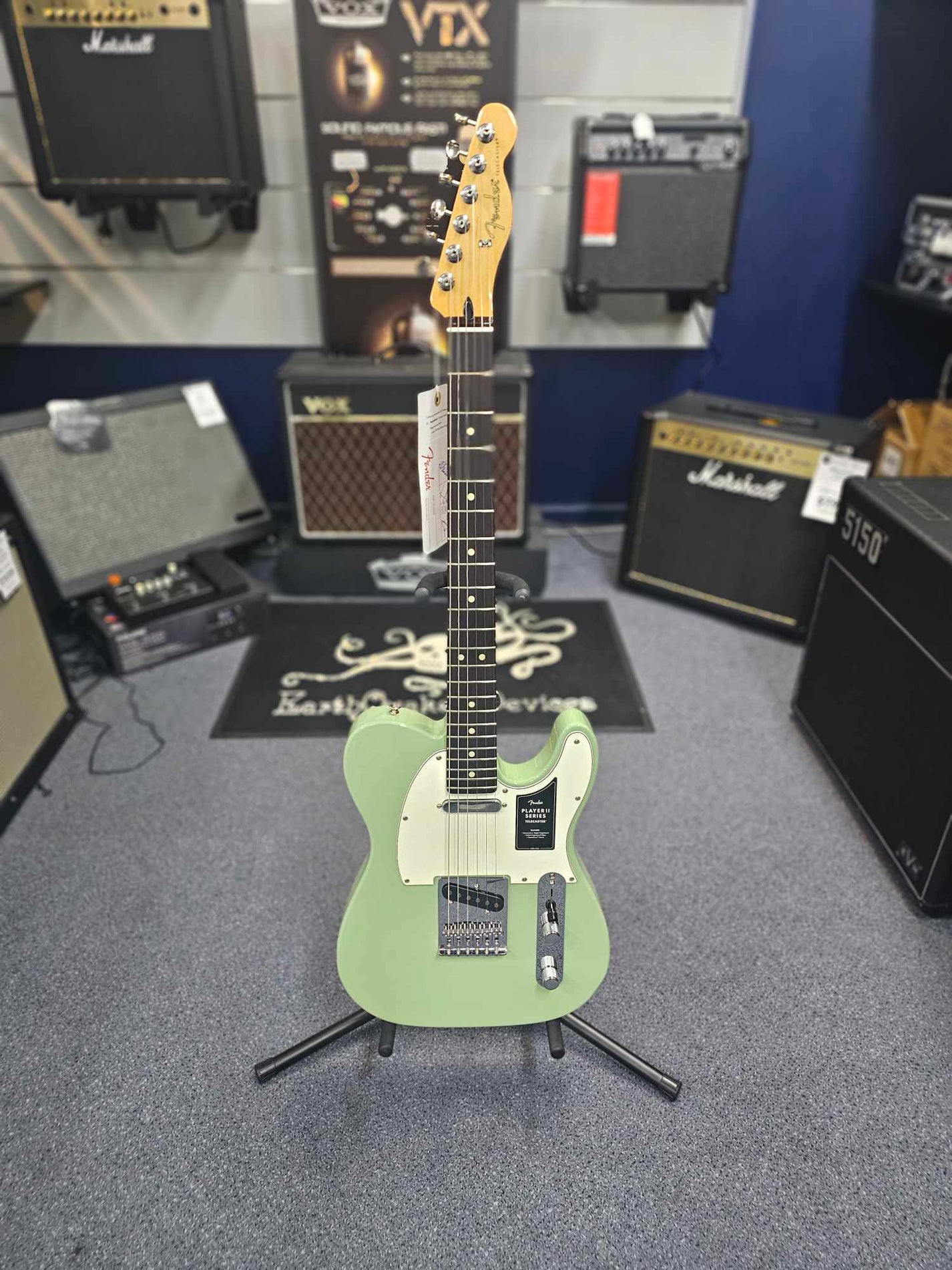 Fender Player II Series Birch Green Telecaster Electric Guitar Lander
