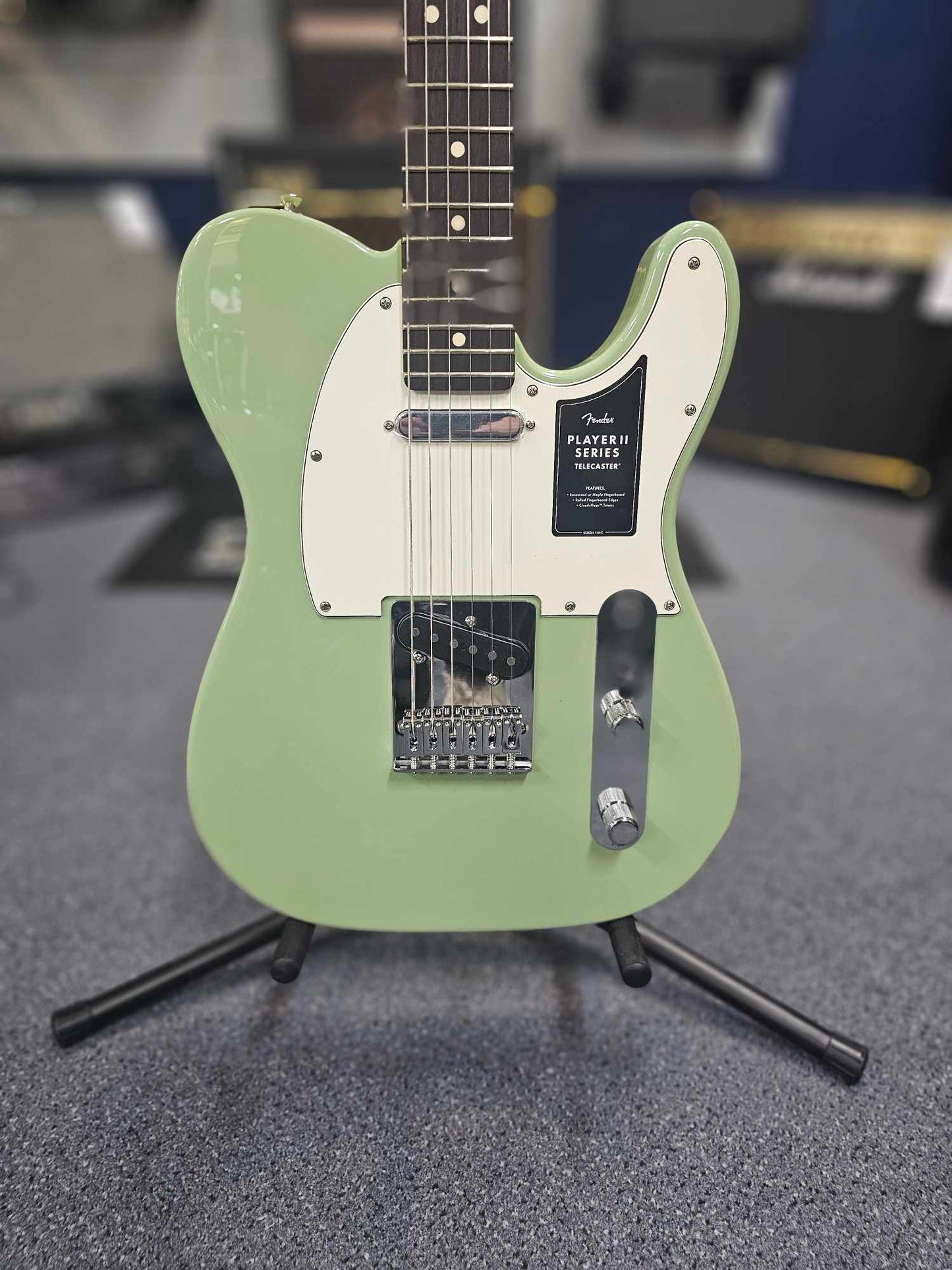 Fender Player II Series Birch Green Telecaster Electric Guitar