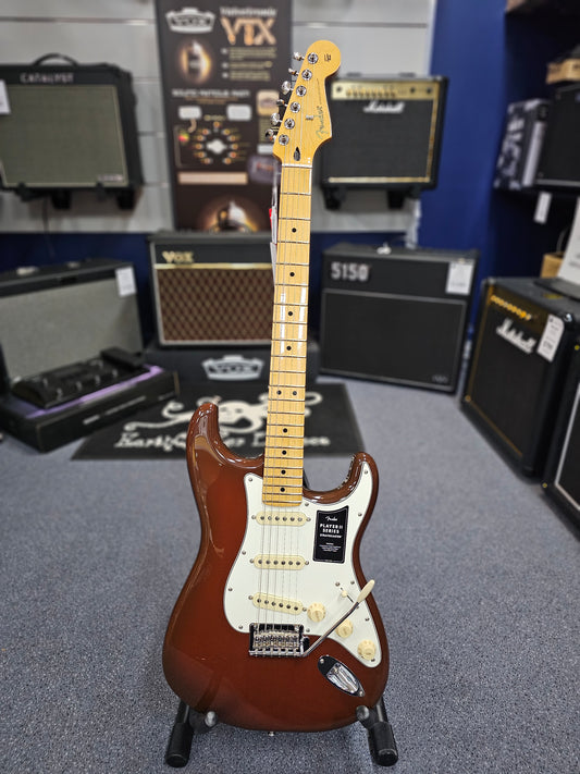 Fender Player II Series Transparent Mocha Burst Stratocaster Electric Guitar