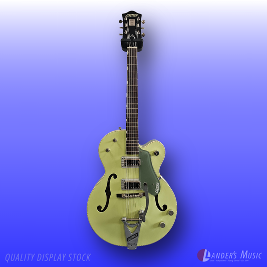 Gretsch G6118T-60 Vintage Select Edition '60 Anniversary in 2-Tone Smoke Green with Deluxe Hard Case