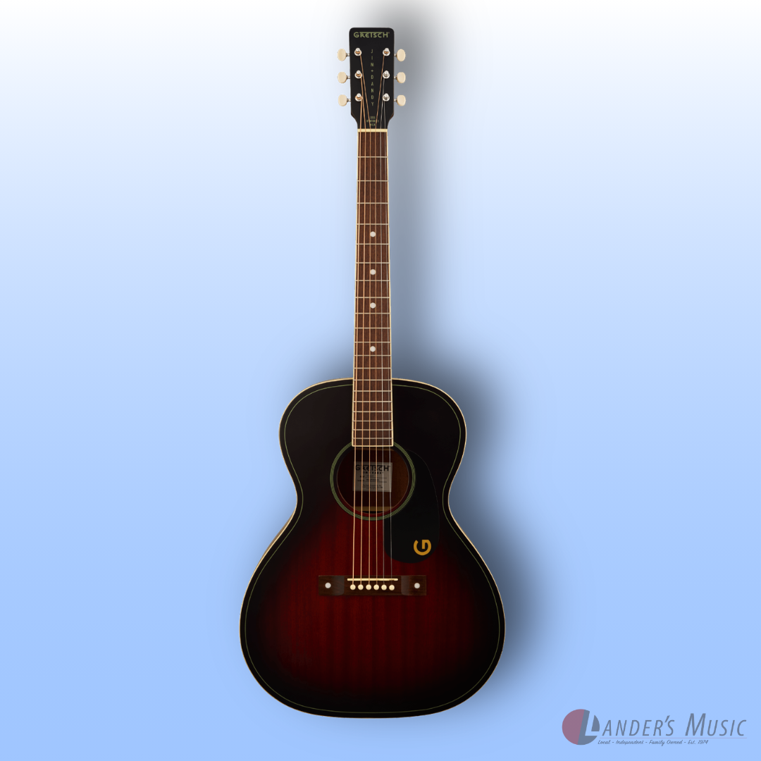 Gretsch Jim Dandy Concert Deep Cherry Burst Acoustic Guitar